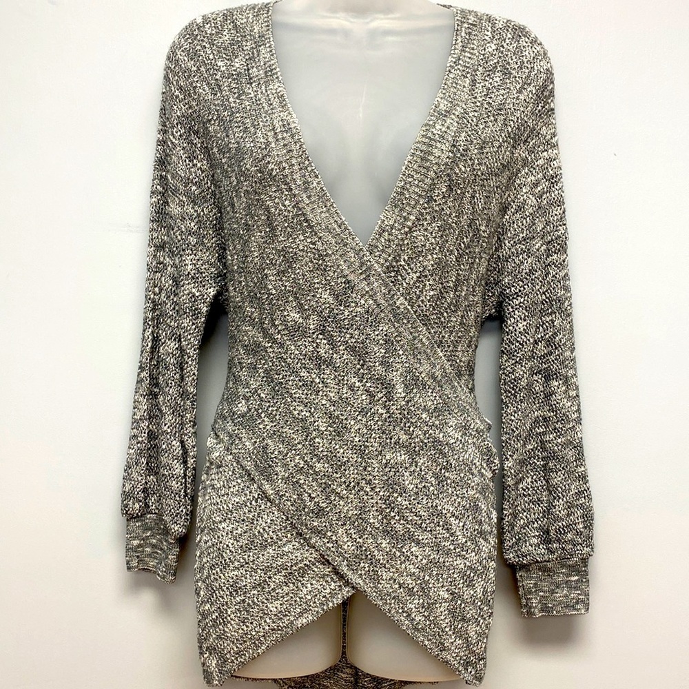 Express Surplice Sweater
